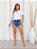 Camisa Duna Feminina com Botoes Gola Polo Manga Curta - Imagem 3