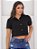 Camisa Duna Feminina com Botoes Gola Polo Manga Curta - Imagem 6