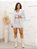 Conjunto Blazer Max Short Saia e Cropped Feminino Três 3 Peças New Premium Alfaiataria Social - Imagem 19