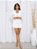 Conjunto Blazer Max Short Saia e Cropped Feminino Três 3 Peças New Premium Alfaiataria Social - Imagem 8