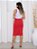 Conjunto Feminino Duas Cores Cropped e Saia Midi Tecido Anarruga Moda Bicolor Blogueira 2024 - Imagem 17