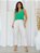 Regata Blusa Feminina Alça Franzida Duna Lisa Moda Verão Social Novidade Tendência 2024 - Imagem 1