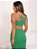 Vestido Mula Manca Midi Com Fendas Laterais Manga Longa Canelado 3D Premium - Imagem 15