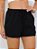 Shorts Feminino Duna Liso Cintura Alta Tendência Moda Verão com Elasticos Bolsos - Imagem 12