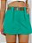 Short Saia Social Feminino Alfaiataria com Cinto Oval Cintura Alta Moda Verão Roupas Elegante - Imagem 3