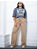 Calça Pantalona de Moletom com Bolsos Cintura Alta - Imagem 1