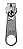 Cursor Zíper Nylon Nº 5 c/ 100 Unidades - Imagem 1