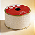 Fita Aramada Natalina Off White Glitter Cromus 6,3cm x 9,14m - Imagem 6