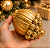 Decoração Noz Natalina Ouro Velho 10x11 cm - Imagem 3