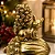 Decoração Natalina Esquilo Ouro Velho - Imagem 2