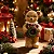 Enfeite Urso Natal Cromus 12cm Para Decoração - Imagem 3