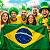 Bandeira Brasil Helanca 1,30m X 1,70m - Imagem 3