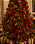 Kit 20 Bolas De Natal 10cm Vermelho Mistas E Texturizadas - Imagem 2