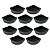 Kit 10 Saleiro Cocho Canto de Baia Cavalos Caes 4,5 Litros - Imagem 1