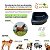 Kit 10 Saleiro Cocho Canto de Baia Cavalos Caes 4,5 Litros - Imagem 3