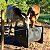 Caixa Feno 12/16kg Cocho Cavalo Comedouro Lento Anti Stress - Imagem 2