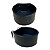 Kit 2 Cocho Comedouro Polietileno 8l Bebedouro Suporte Baia - Imagem 1