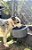 Kit 5 Cocho Comedouro 8 Litros Bebedouro Suporte Cerca Baia - Imagem 3