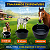 Comedouro 2000ml Cachorro Grande Pote Água Cocho 1kg Ração - Imagem 4