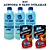 kit 3 Removedor de esmalte Stork 500ML 2 und Pano Rolo Multiuso Duramax - Imagem 1
