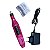 Lixadeira Unha Lixa Elétrica Profissional Bloco Motor Bivolt Rosa - Imagem 4