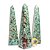 Obelisco Amazonita Paraiba Pedra Natural 15 a 16 cm - Imagem 2