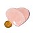05 Coração Pedra Quartzo Rosa Natural 4.7 a 6.5cm Atacado - Imagem 4