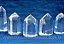 Kit 3 Mini Ponta Cristal Lemurian Lapidado em Gerador Sextavado 2,5cm - Imagem 2