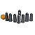 10 Mini Pontinha Obsidiana Negra Pedra Natural Extra 25mm - Imagem 6