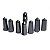 10 Mini Pontinha Obsidiana Negra Pedra Natural Extra 25mm - Imagem 10
