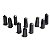 10 Mini Pontinha Obsidiana Negra Pedra Natural Extra 25mm - Imagem 9