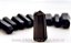 10 Mini Pontinha Obsidiana Negra Pedra Natural Extra 25mm - Imagem 1