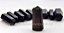 10 Mini Pontinha Obsidiana Negra Pedra Natural Extra 25mm - Imagem 2