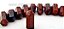 10 Mini Pontinha Atacado Pedra OBSIDIANA MAHOGANY Pedra Vulcanica - Imagem 2