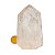 01 Kg Ponta Cristal Lapidado Natural 200 a 350g Classe B Atacado - Imagem 5