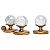 03 Esfera Cristal Pedra Natural 35 a 40mm 60 a 90g Tipo B - Imagem 5