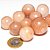 10 Mini Bola Quartzo Goiaba Esfera 20 a 30mm ATACADO REFF 130605 - Imagem 1