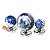 1 Kg Esfera Bola Sodalita Azul Natural ATACADO 112695 - Imagem 2