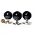 1 Kg Esfera Bola Quartzo Preto Comum Qualidade ATACADO 112687 - Imagem 1