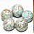 05 Mini Bola Amazonita Paraiba Esfera 20 a 30mm ATACADO REFF 111716 - Imagem 1