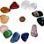 50 Kits Chakras 12 Pedras Lapidação Vibrada Kit Atacado Pedras Pequenas - Imagem 1