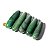 5 Massageador Roliço Quartzo Verde 8 a 12cm Atacado Cod 210180 - Imagem 3