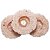 4 Porta Vela Cascalho Pedra Quartzo Rosa Rolada na Resina ATACADO - Imagem 3