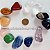 20 Kits Chakras 12 Pedras Lapidação Vibrada Kit Atacado Pedras Pequenas - Imagem 1
