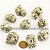 10 Pirita Peruana 30 mm e 30 a 40 gr P/ Orgonite ATACADO - Imagem 4