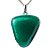 10 Pingente Pedrinha Quartzo Verde Montagem Pino Prata 950 - Imagem 9