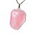 10 Pingente Pedrinha Quartzo Rosa Montagem Prata 950 Atacado - Imagem 5