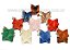 10 Merkaba Pingente Pedras Misto Montagem Pino e Presilha Prata 950 ATACADO - Imagem 2