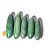 10 Massageador Roliço Quartzo Verde 8 a 12cm Atacado Cod 210004 - Imagem 4