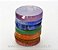 10 Kits Chakras Pedras Lapidado Disco Pequeno Kundalini Stone ATACADO - Imagem 3